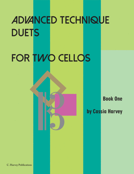 Advanced Technique Duets For Two Cellos Book One Sheet Music