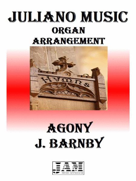 Agony J Barnby Easy Organ Sheet Music