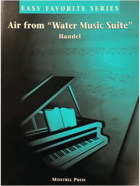 Air From Water Music Suite Easy Favorite Piano Solo Sheet Music