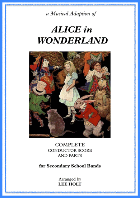 Alice In Wonderland For School Show Bands Not That Far From Home Sheet Music