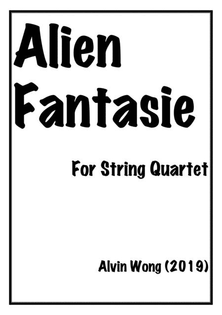 Alien Fantasie String Quartet Sheet Music