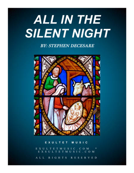 Free Sheet Music All In The Silent Night