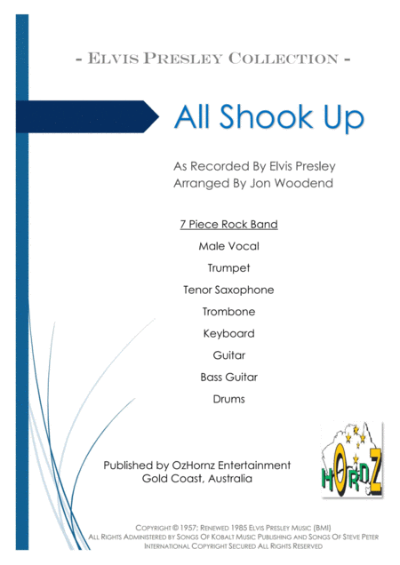 All Shook Up Sheet Music