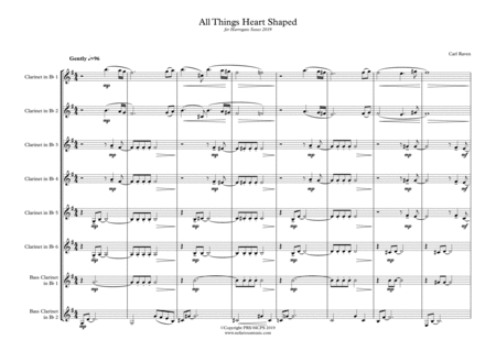 Free Sheet Music All Things Heart Shaped