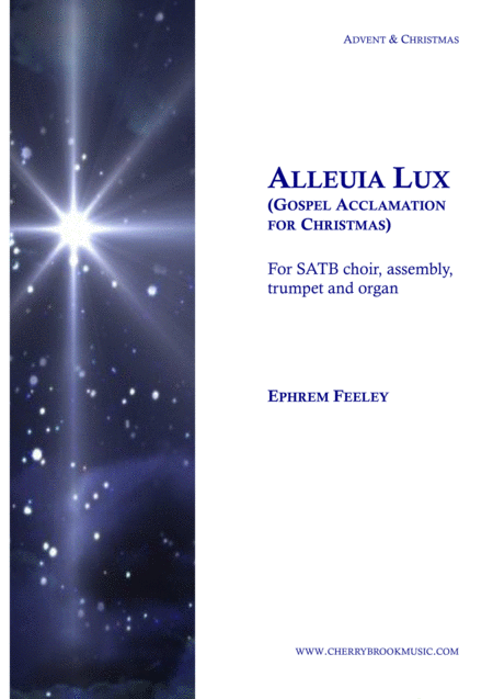 Alleluia Lux Gospel Acclamation For Christmas Sheet Music