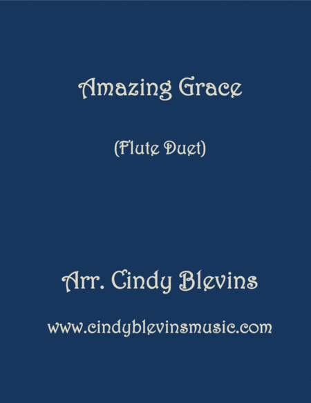 Free Sheet Music Amazing Grace Arranged For Flute Duet