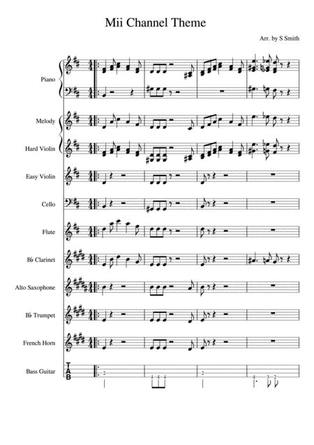 Amazing Grace Piano Accompaniment For Bb Trumpet Viola Sheet Music