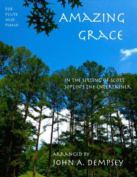 Amazing Grace The Entertainer Flute And Piano Sheet Music