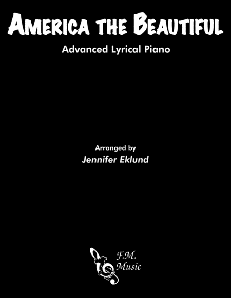 Free Sheet Music America The Beautiful Advanced Piano