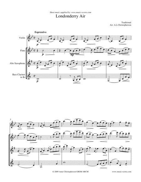 America The Beautiful For Three Violins And Cello Sheet Music