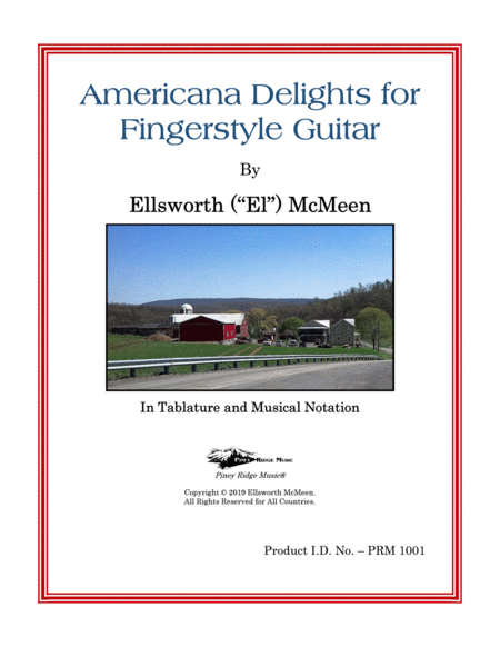 Americana Delights For Fingerstyle Guitar A Compendium Sheet Music