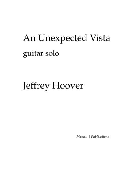 An Unexpected Vista Guitar Sheet Music