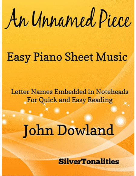 An Unnamed Piece Easy Piano Sheet Music Sheet Music