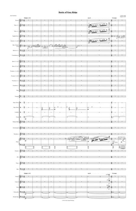 Free Sheet Music Ancient Song For String Quartet