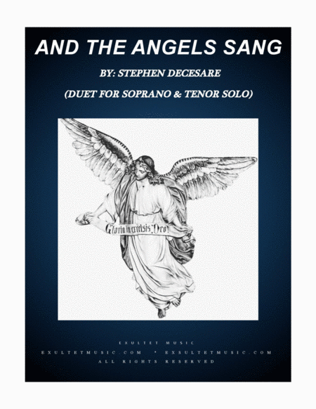 And The Angels Sang Duet For Soprano And Tenor Solo Sheet Music