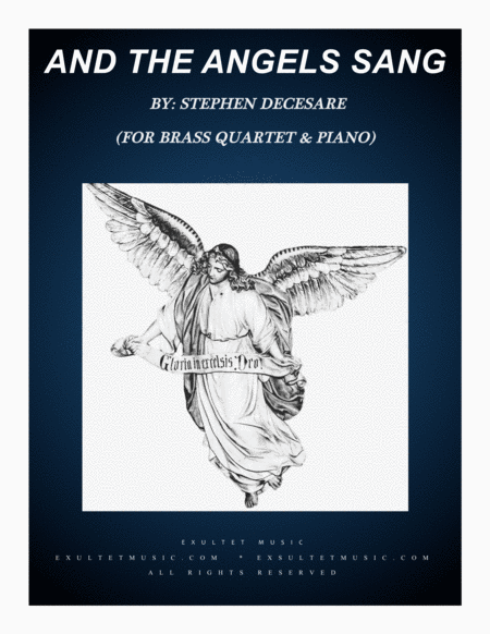 Free Sheet Music And The Angels Sang For Brass Quartet And Piano
