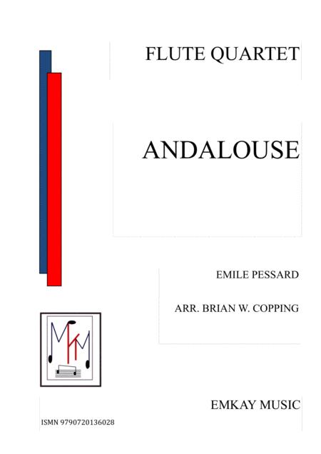 Andalouse Flute Quartet Sheet Music