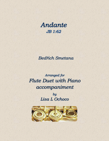 Free Sheet Music Andante Jb 1 62 For Flute Duet And Piano