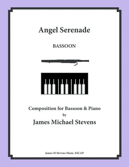 Angel Serenade Bassoon Piano Sheet Music