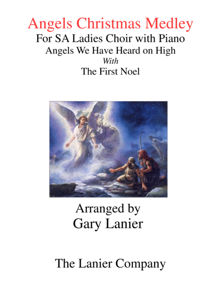 Free Sheet Music Angels Christmas Medley For Sa Ladies Choir With Piano