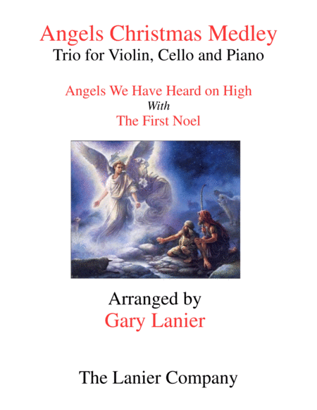 Free Sheet Music Angels Christmas Medley Piano Trio For Violin Cello And Piano