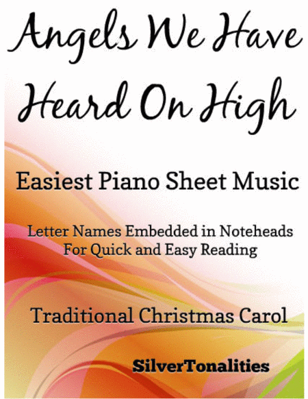 Free Sheet Music Angels We Have Heard On High Easiest Piano Sheet Music
