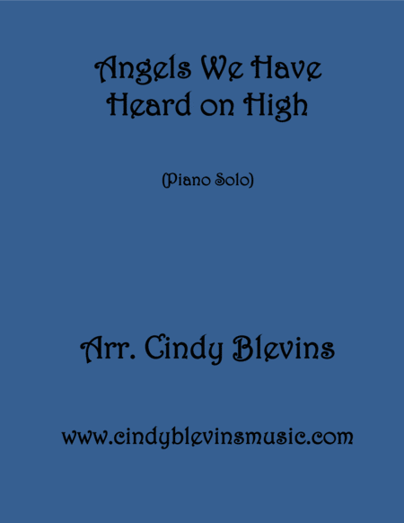 Free Sheet Music Angels We Have Heard On High Piano Solo From My Book Holiday Favorites For Piano