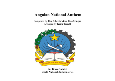 Angolan National Anthem For Brass Quintet Sheet Music