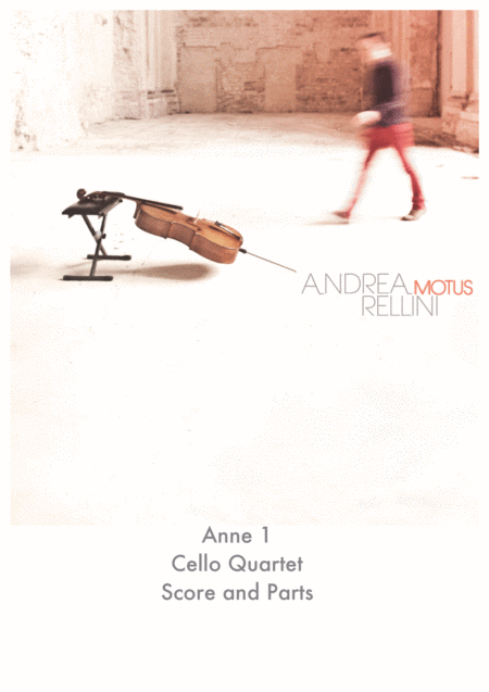 Free Sheet Music Anne 1 Cello Quartet