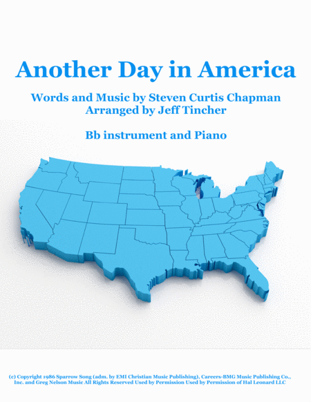 Another Day In America Sheet Music