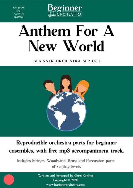 Anthem For A New World Sheet Music