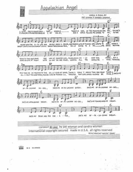 Appalachian Angel Sheet Music