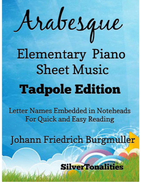 Arabesque Elementary Piano Sheet Music Tadpole Edition Sheet Music