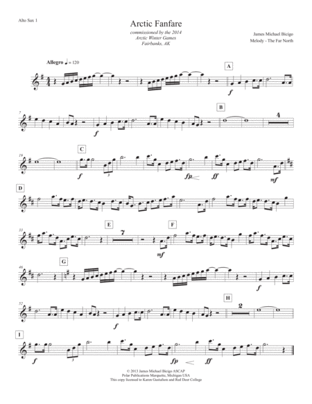 Arctic Fanfare Sheet Music