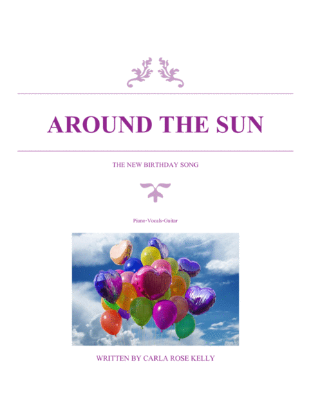 Around The Sun The New Birthday Song Sheet Music