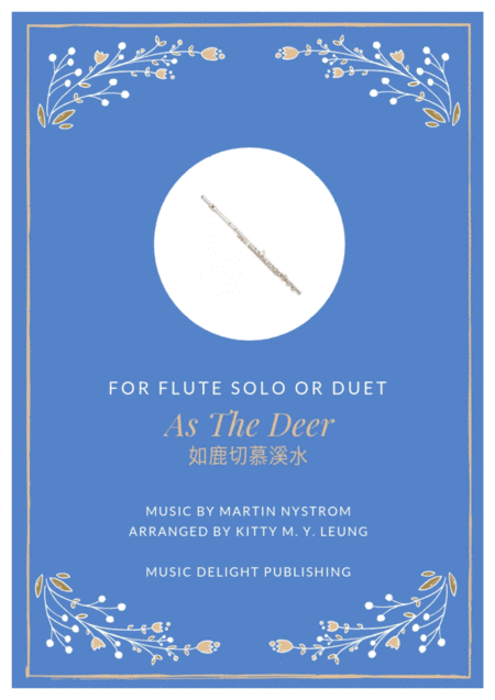 As The Deer Flute Duet Or Solo Sheet Music