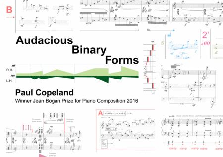 Free Sheet Music Audacious Binary Forms For Pianist One Or Two Pianos