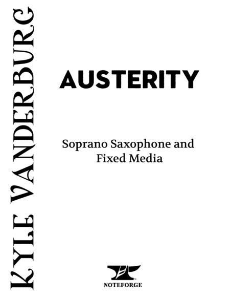 Free Sheet Music Austerity