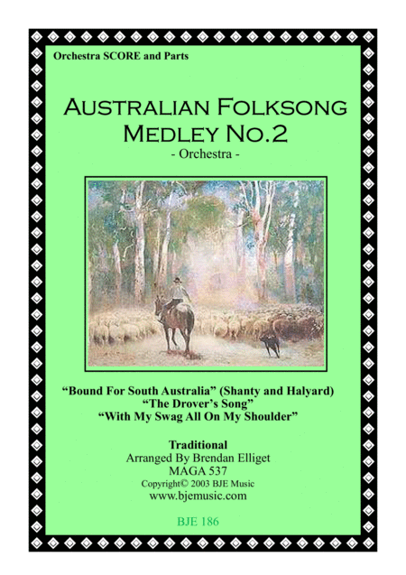 Free Sheet Music Australian Folksong Medley No 2 Orchestra