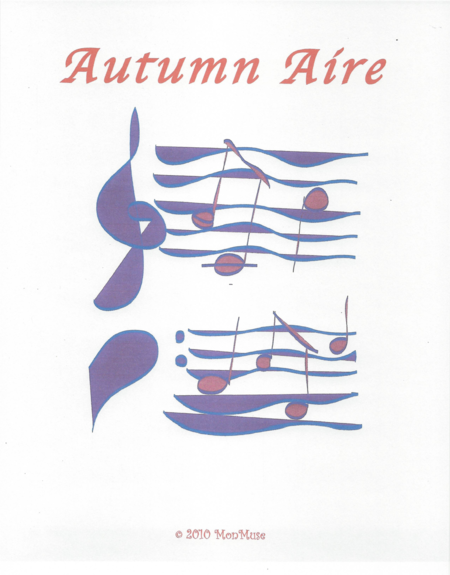 Free Sheet Music Autumn Aire