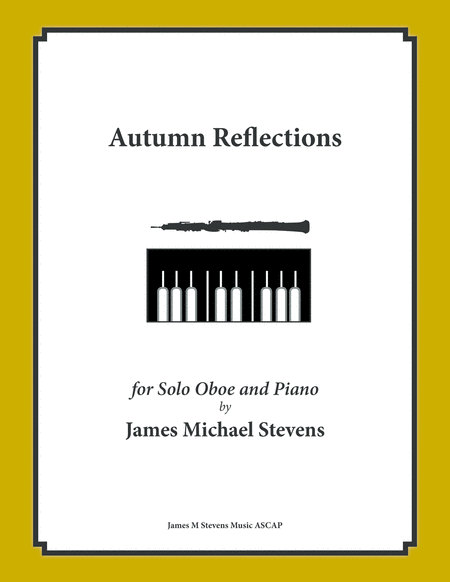 Free Sheet Music Autumn Reflections Oboe Piano