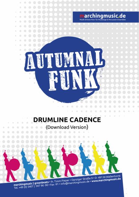 Autumnal Funk Street Cadence Sheet Music