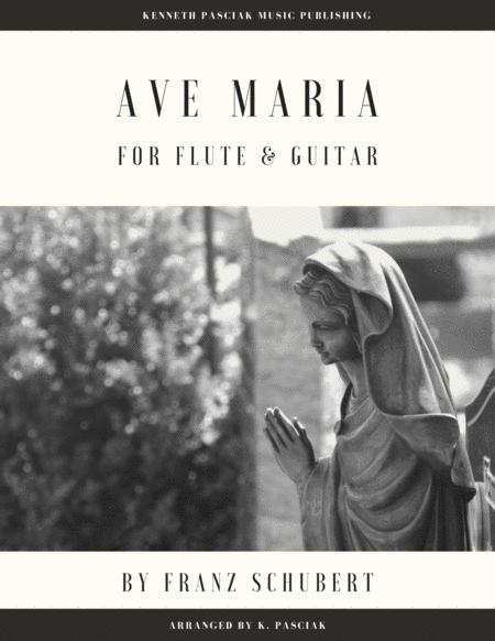 Ave Maria For Flute Violin And Guitar Sheet Music