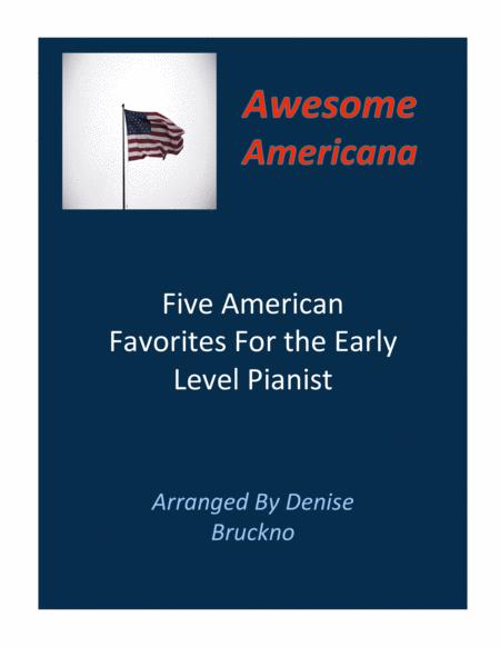 Free Sheet Music Awesome Americana