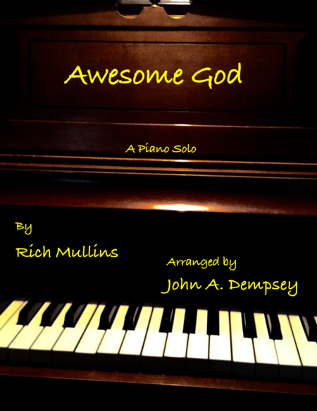 Awesome God Piano Solo Sheet Music