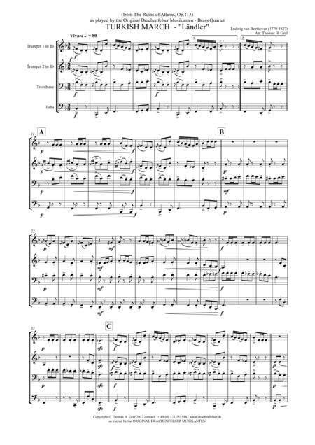 Free Sheet Music Axinia Vals