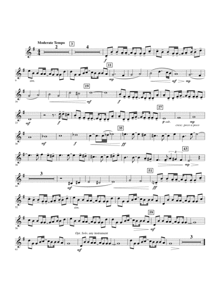 Free Sheet Music Baba Yetu From Civilization Iv Arr Johnnie Vinson Pt 1 Bb Clarinet Bb Trumpet