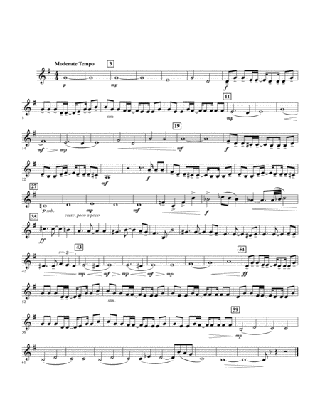 Baba Yetu From Civilization Iv Arr Johnnie Vinson Pt 2 Bb Clarinet Bb Trumpet Sheet Music