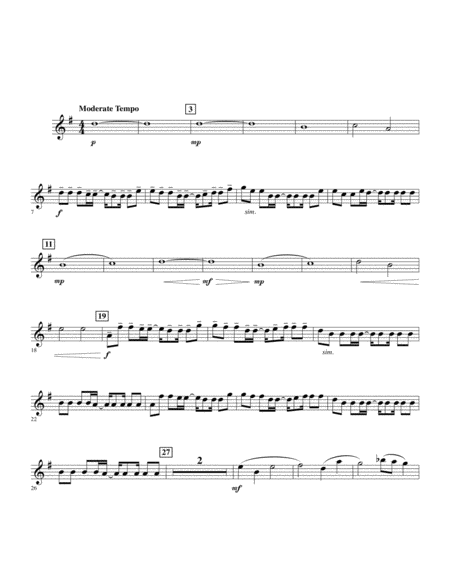 Baba Yetu From Civilization Iv Arr Johnnie Vinson Pt 3 Bb Tenor Saxophone Sheet Music