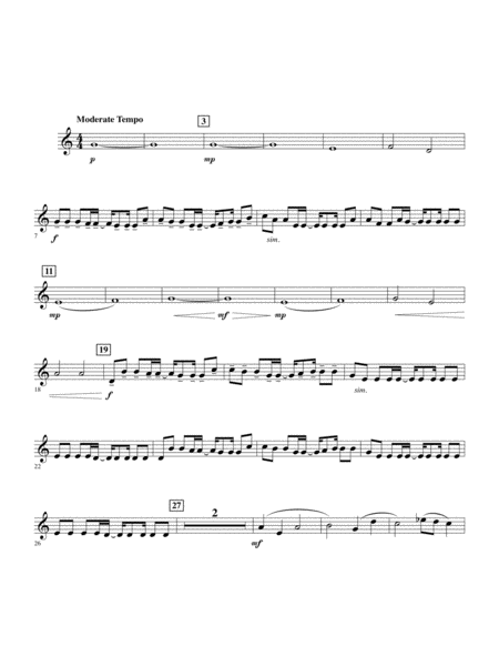 Baba Yetu From Civilization Iv Arr Johnnie Vinson Pt 3 F Horn Sheet Music